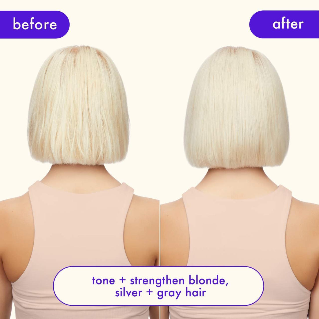 How to Fix Brassy Hair at Home with Purple Shampoo