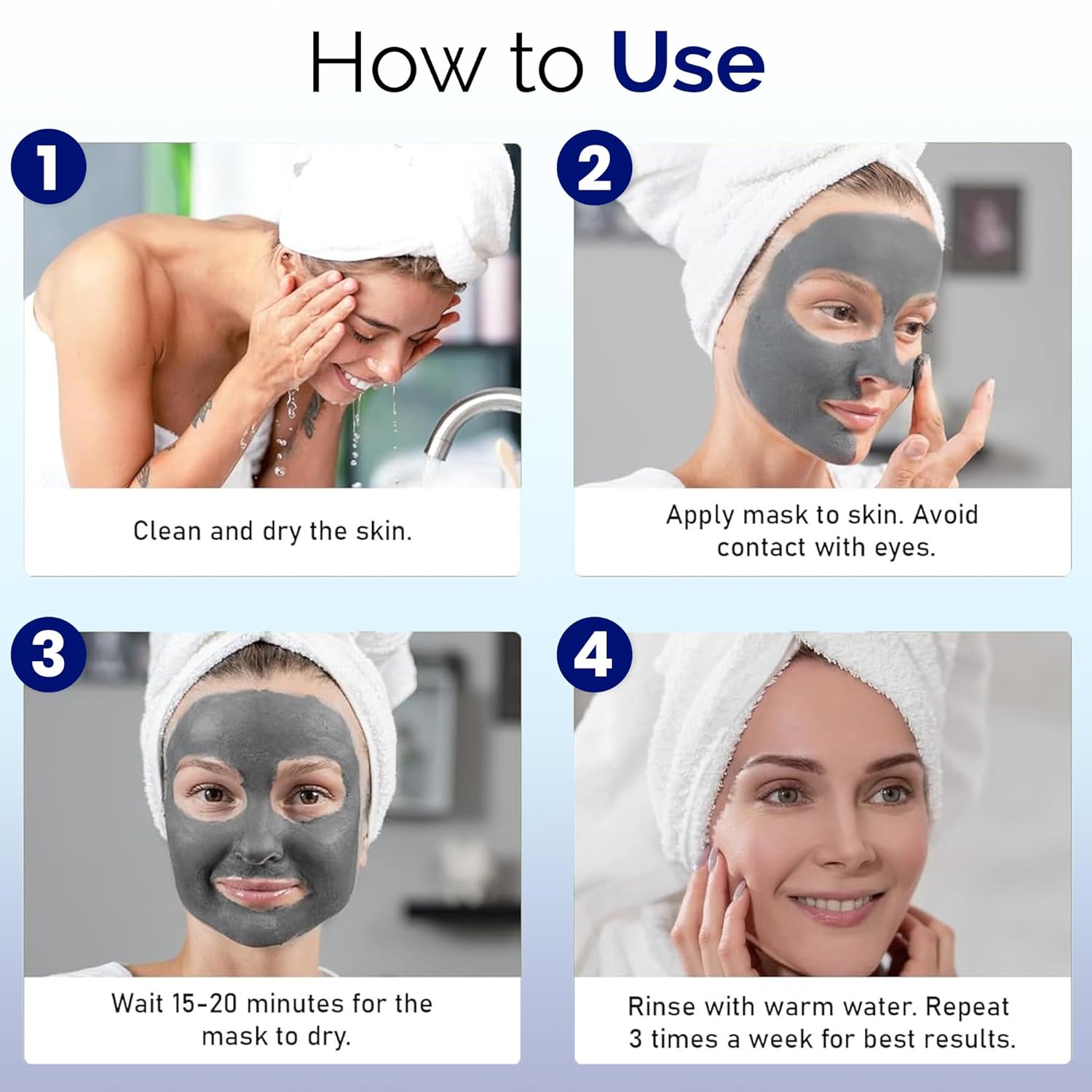 Dead Sea Mud Mask for Face and Body - Spa Quality Pore Reducer for Acne