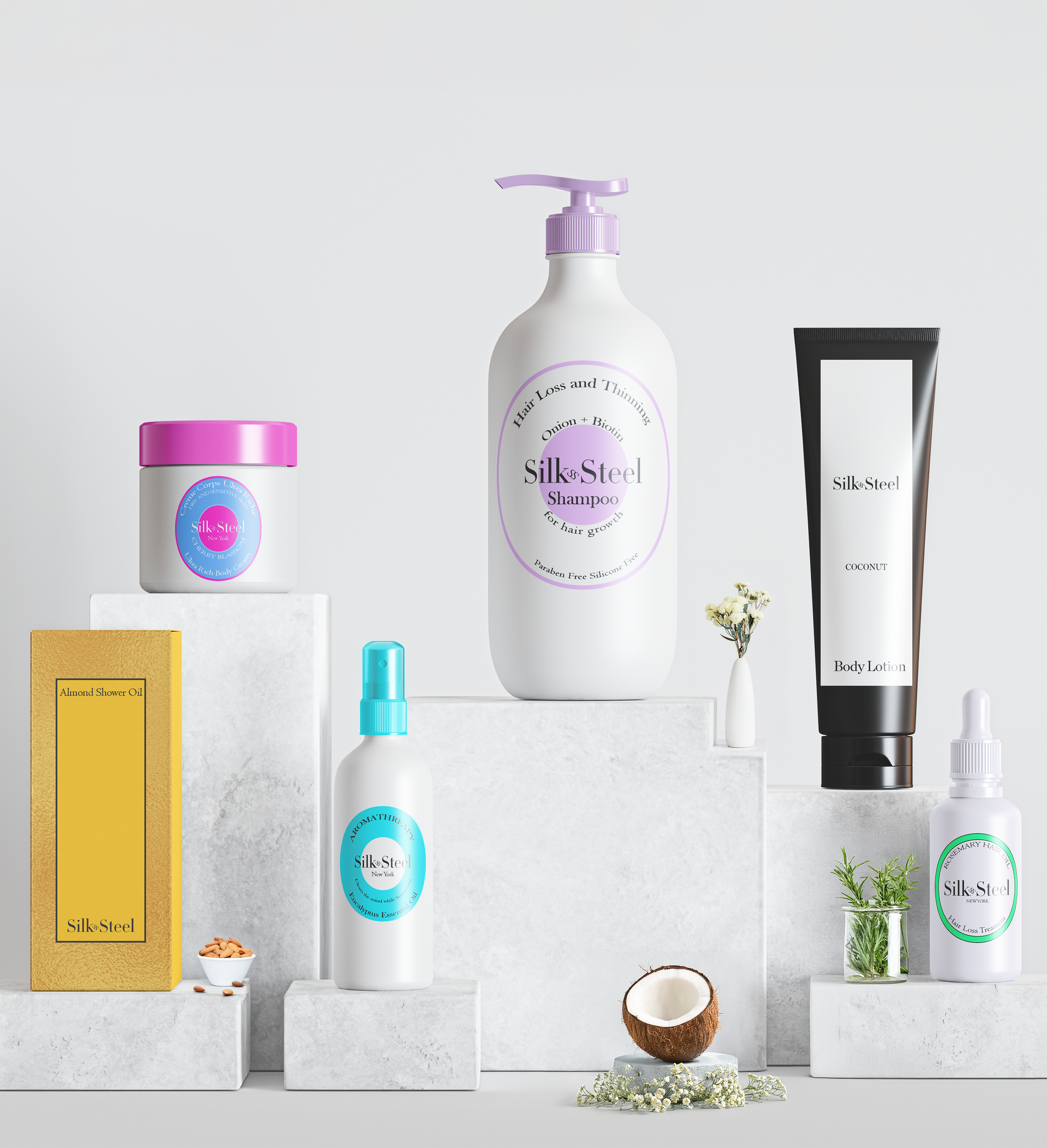 Vip Influencer's PR PACKAGE Includes Hair Growth/ Scalp Treatments & Premium Skincare & Sleeping Treatment Set 10in1 Set