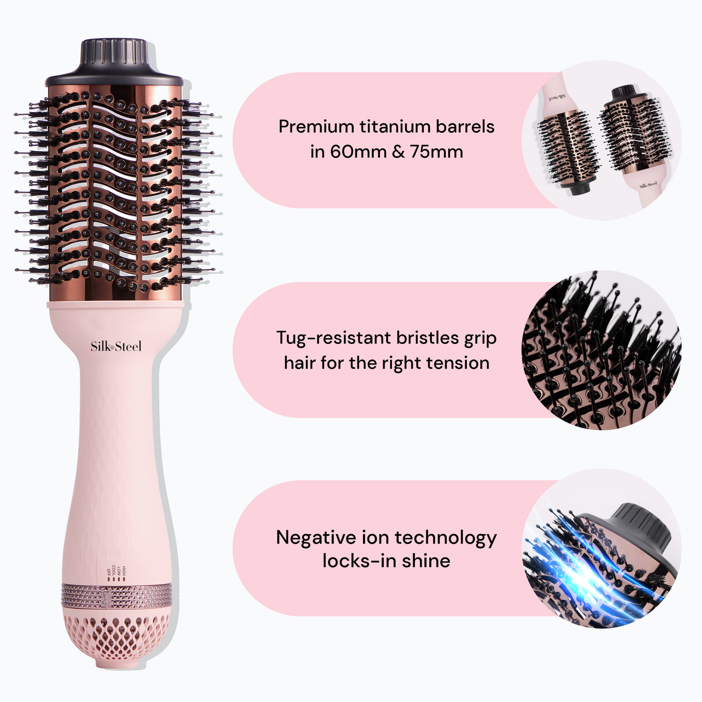 Blowout Brush Pro Hair Dryer