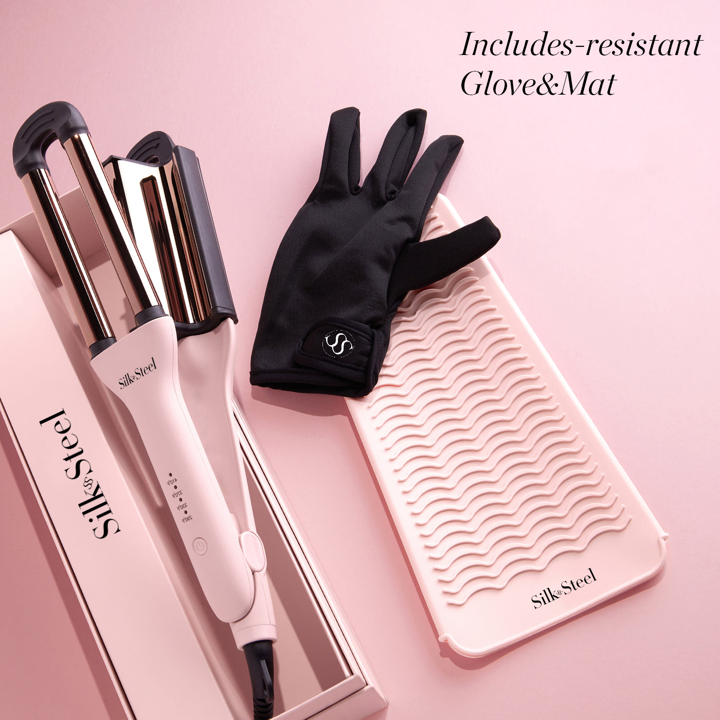 AuraWave S1 Pro Titanium Triple Barrel Waver