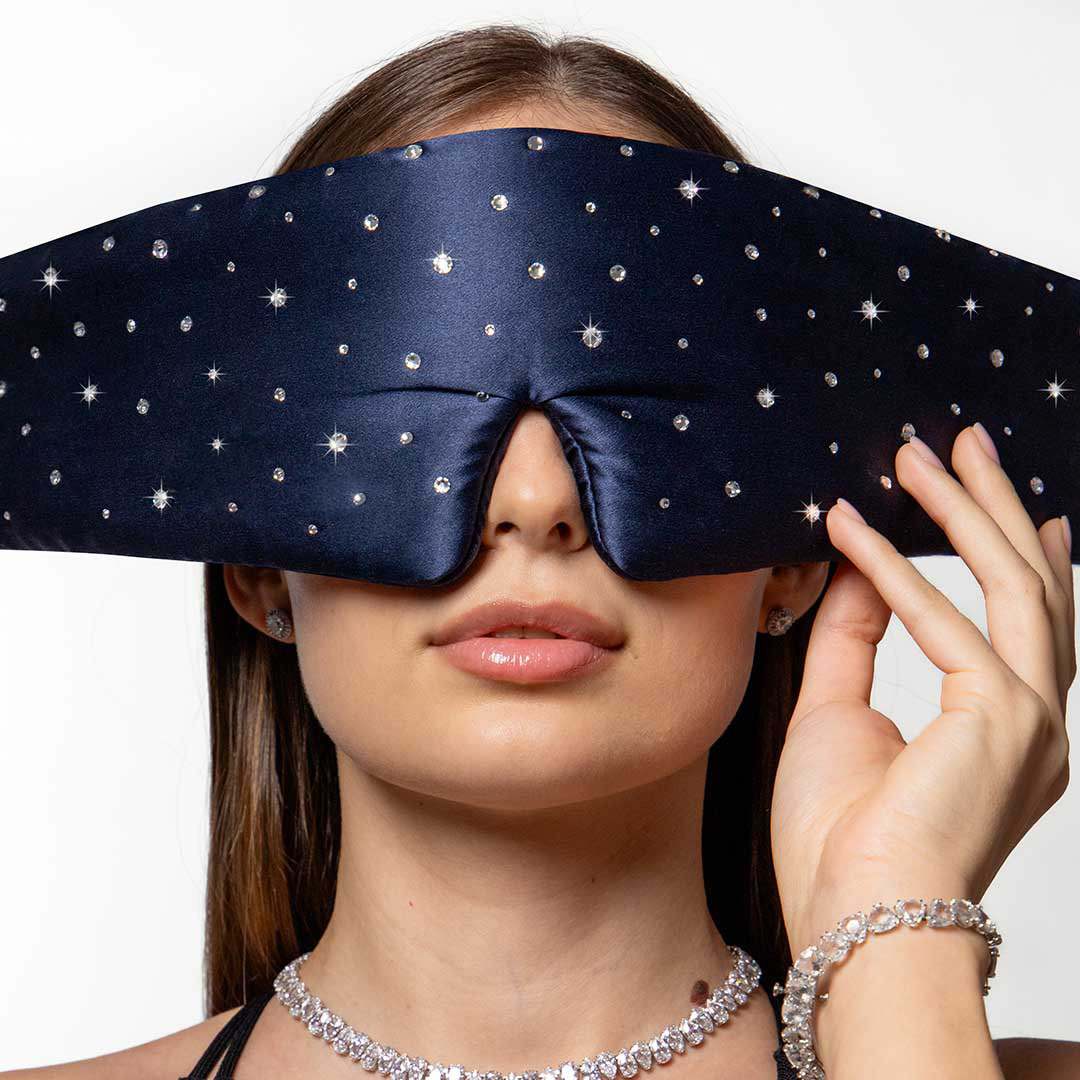 Eyelash Protection 100%Silk Sleep Mask