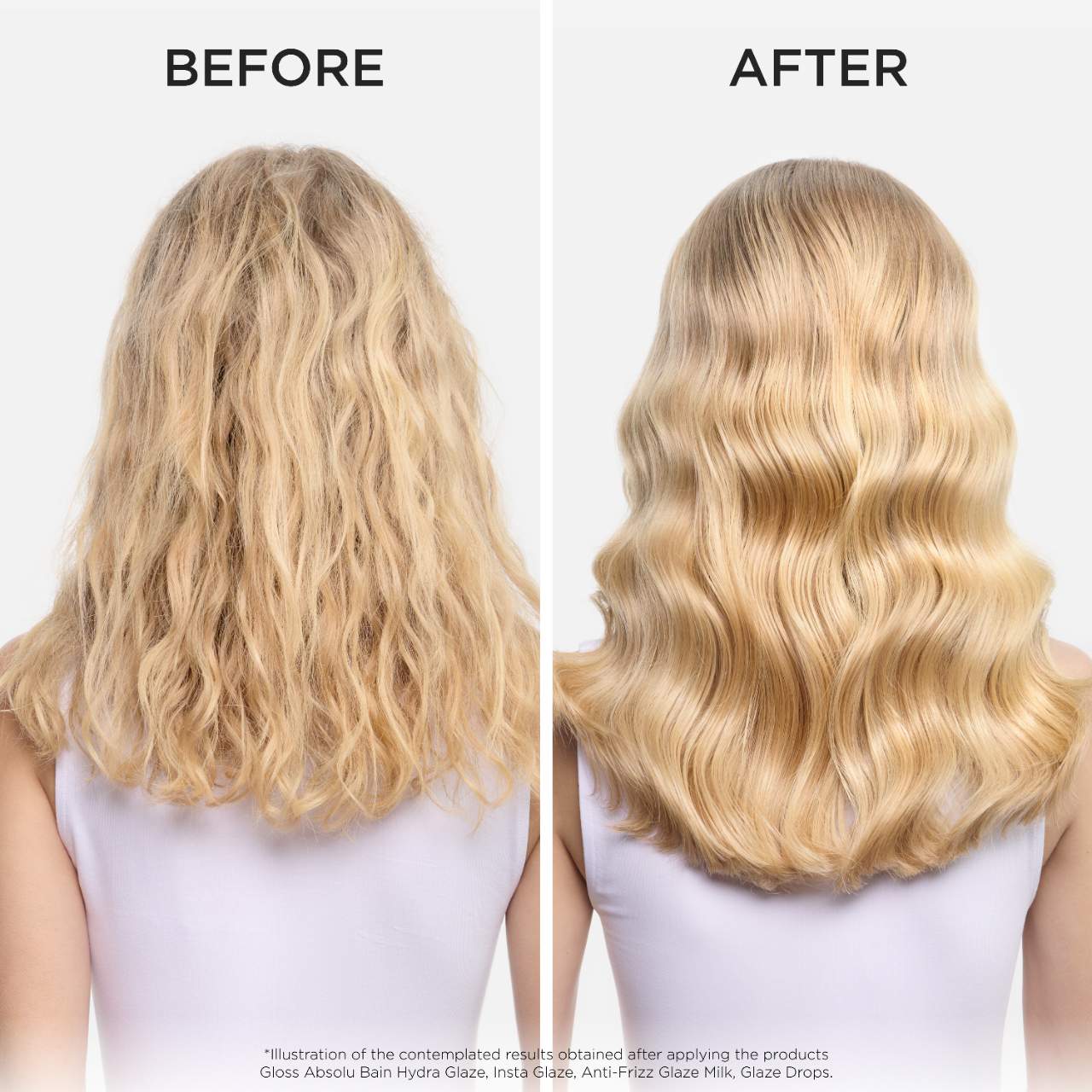 All In One Instant Glossy De Anti-Frizz Silk Milk Serum Hair Therapy